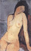 Seted Nude (mk39), Amedeo Modigliani